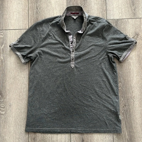 Ted baker mens grey top size Medium - Picture 2 of 7